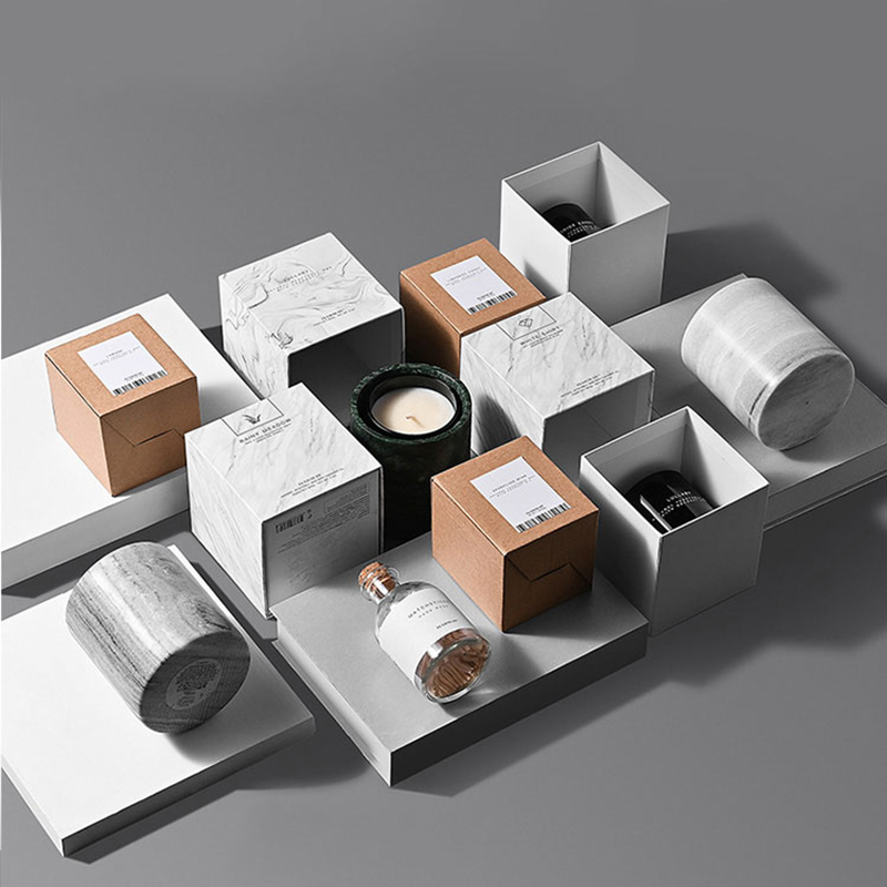 M&Scent Toptan Lüks Özel Dekorasyon Özel Etiket Siyah Cam Kristal Kokulu Soya Balmumu Mumlar