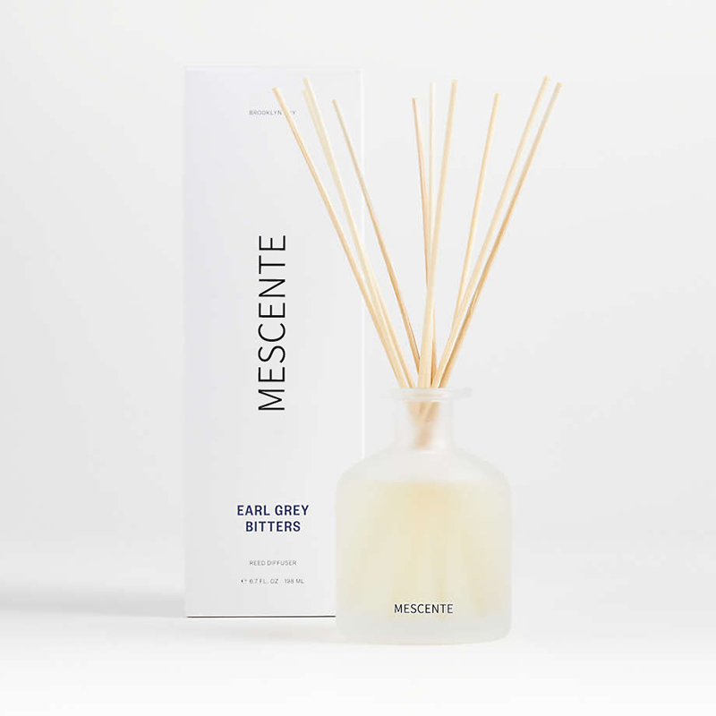 M&Scent lüks özel etiket mor renk aroma koku çubuğu hediye kutusu ile set