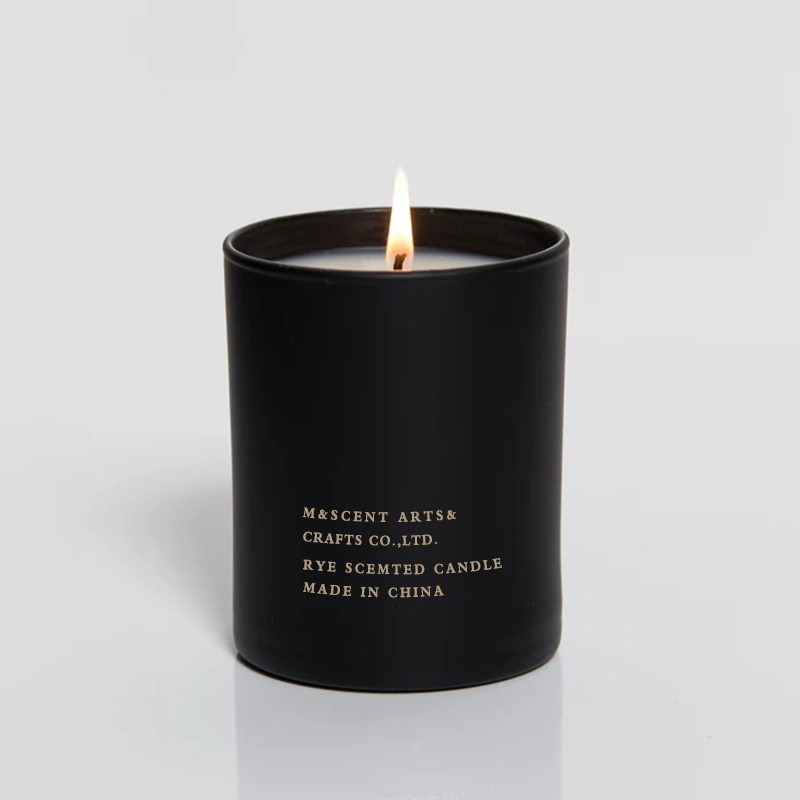 M&Scent Toptan Ucuz Özel Etiket Büyük Beyaz Ahşap Fitil Aromaterapi Kokulu Uçucu Yağ Mumları