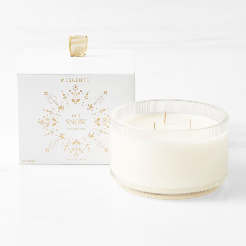 M&Scent Özel Yapılmış Logolu Ev Yapımı Organik Berraklık Kokulu Soya Mumları Cam Kavanozda Özel Etiket