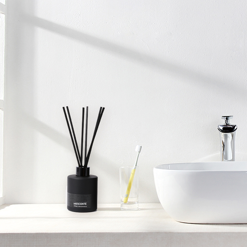 M&Scent Toptan Lüks Özel Etiket Dekoratif Çiçek Sopa Fiber Kamış Difüzör Stoper ile