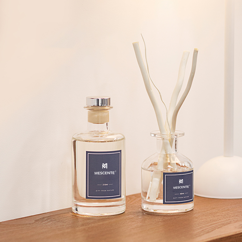 M&Scent Toptan Lüks Cam Şişe 2022 Yeni Geliş Son Tasarım Kamış Difüzör