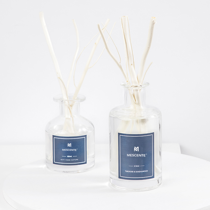 M&Scent Toptan Lüks Cam Şişe 2022 Yeni Geliş Son Tasarım Kamış Difüzör