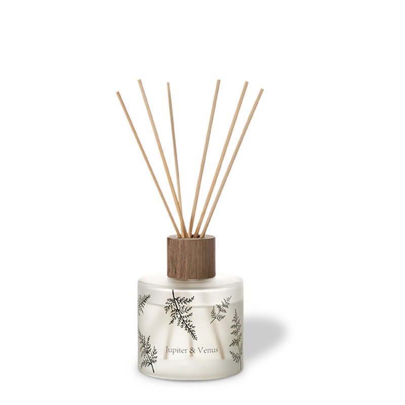 M & Scent Toptan Lüks Özel Dekoratif Amber Cam Ateşsiz Şeffaf Çiçek Aroma Kamış Difüzör