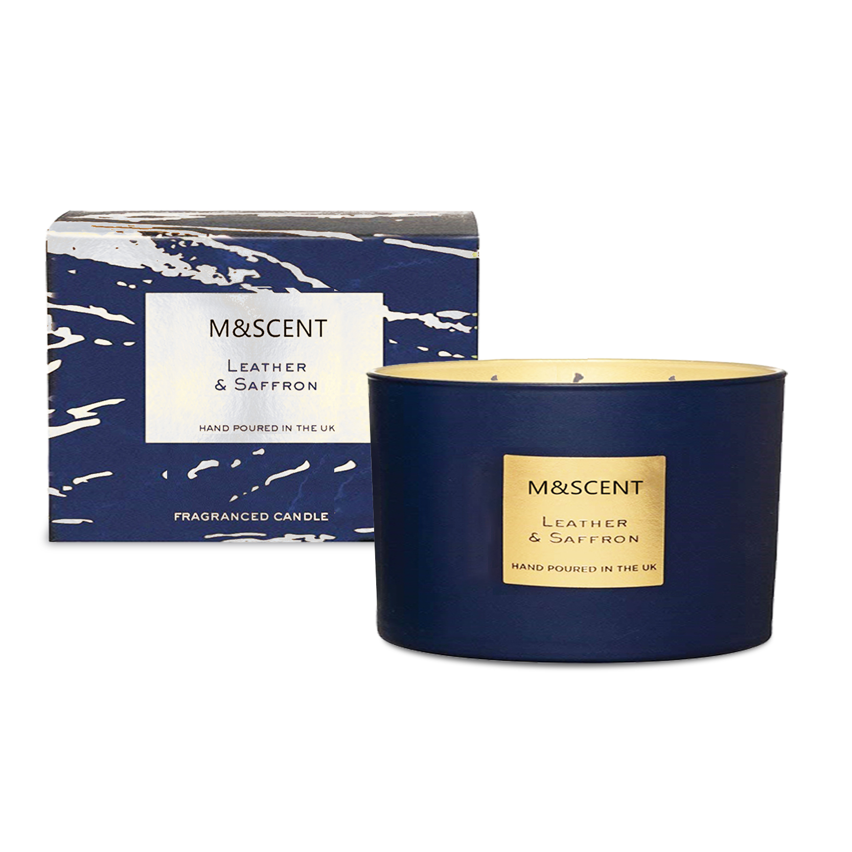 M&Scent toptan dekoratif aromaterapi 3 fitil kokulu hindistan cevizi hurma mum hediye seti