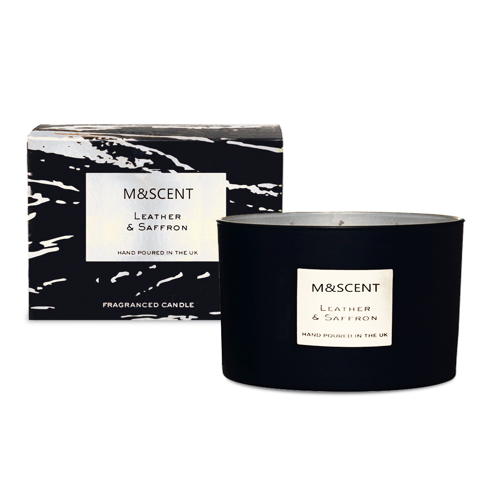 M&Scent toptan dekoratif aromaterapi 3 fitil kokulu hindistan cevizi hurma mum hediye seti