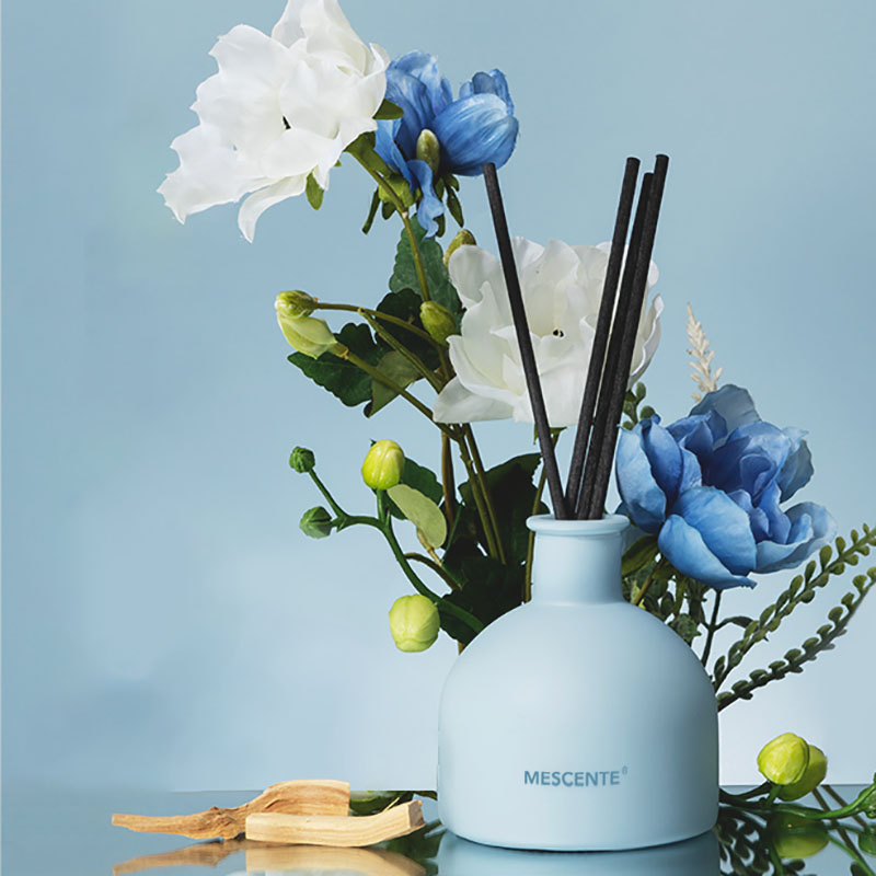 M&Scent sıcak satış lüks koku aroma esansiyel yağı kamış difüzörü, rattan çubuklarla
