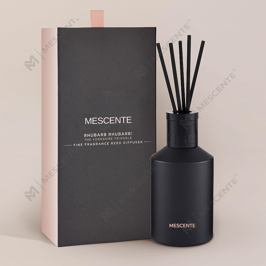 Dekorasyon Oem Baskılı Kutu 20 ml Kare Seramik Vranjes Ahşap Kapak Ev Parfüm Aroma Kamış Difüzör Yağı