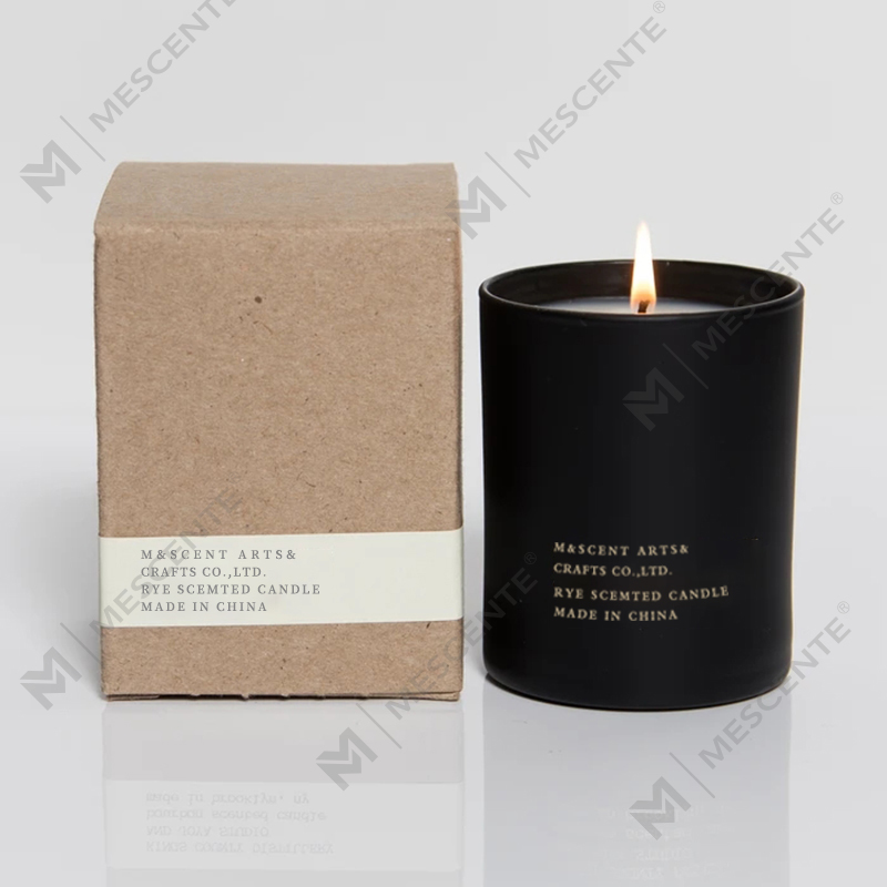 M&Scent Toptan Ucuz Özel Etiket Büyük Beyaz Ahşap Fitil Aromaterapi Kokulu Uçucu Yağ Mumları