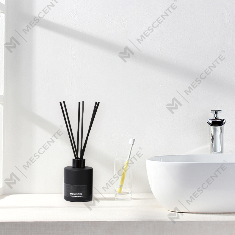 M&Scent Toptan Lüks Özel Etiket Dekoratif Çiçek Sopa Fiber Kamış Difüzör Stoper ile