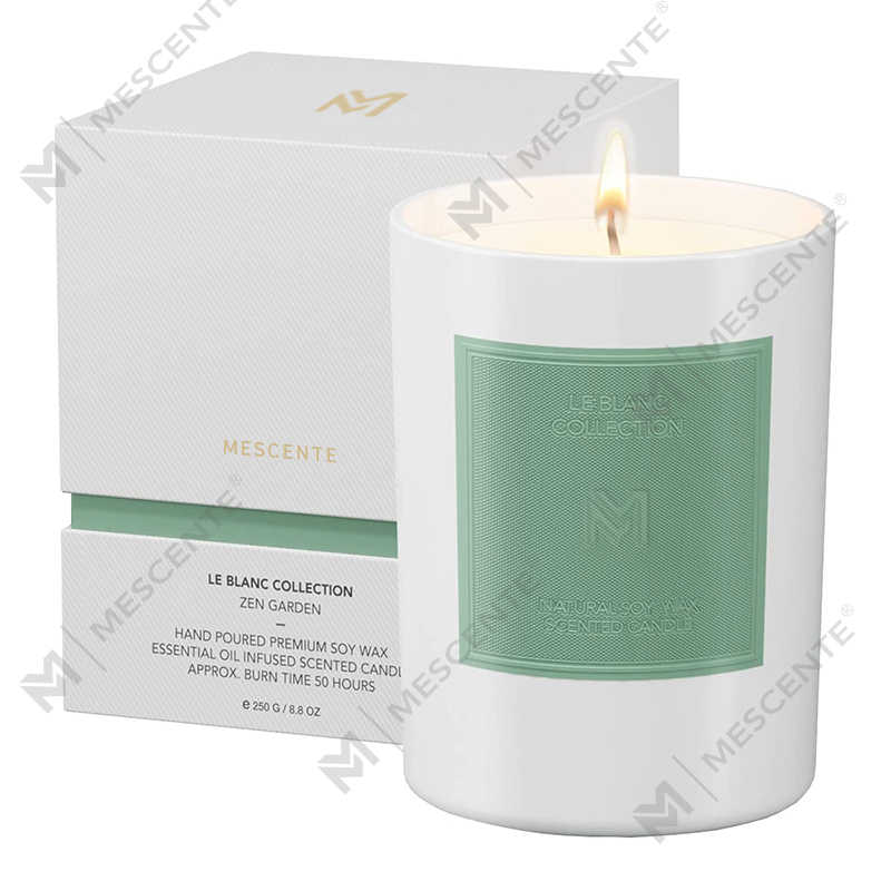 M&Scent Toptan Özel Lüks Siyah Cam Kavanoz Noel Aromaterapi Soya Balmumu Mum Setleri