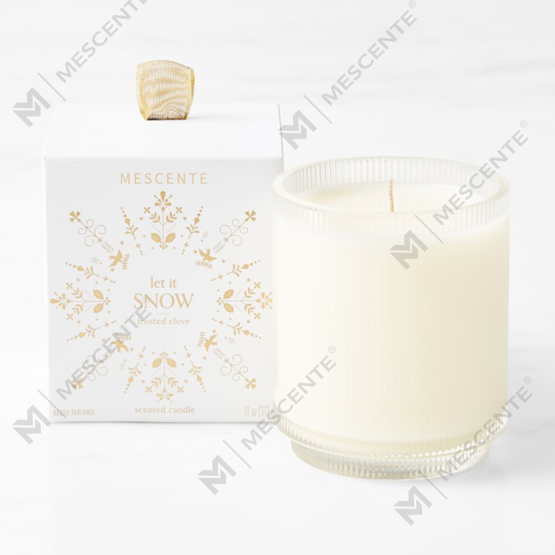 M&Scent Özel Yapılmış Logolu Ev Yapımı Organik Berraklık Kokulu Soya Mumları Cam Kavanozda Özel Etiket