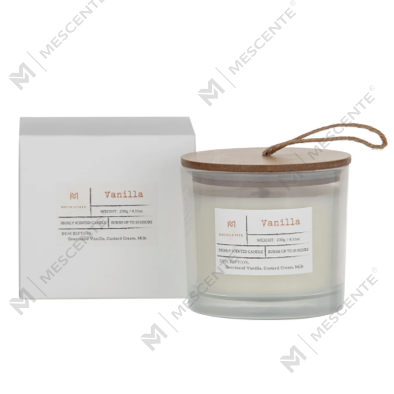 M&Scent Aromatik Aromaterapi Kokulu Soya Mumları Ev Aromaterapi Seti için Özel Etiket