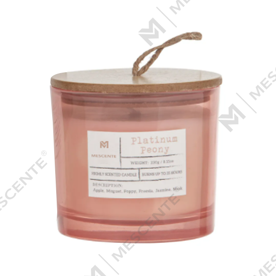M&Scent Aromatik Aromaterapi Kokulu Soya Mumları Ev Aromaterapi Seti için Özel Etiket