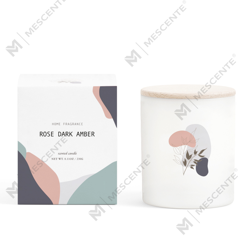 M&Scent toptan lüks el yapımı özel etiket yenilik Palmiye parafin mumları