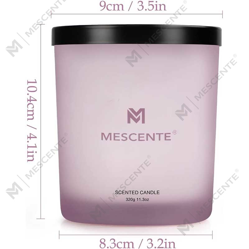 M&Scent Toptan Özel Lüks En Çok Satan Özel Etiket Fitil Lavanta Soya Balmumu Kokulu Mumlar