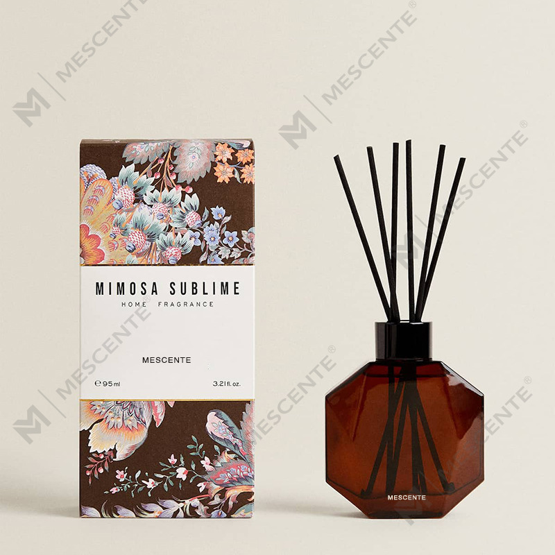 M&Scent Toptan Lüks Özel Mini Şişe Aromaterapi Kamış Difüzör Yağı Hediye Kutusu ile