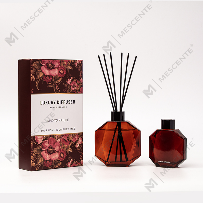M&Scent Toptan Lüks Özel Mini Şişe Aromaterapi Kamış Difüzör Yağı Hediye Kutusu ile