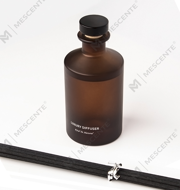M&Scent Özel Lüks Buzlu Cam Şişe Ev Esansiyel Yağı Kamış Difüzör