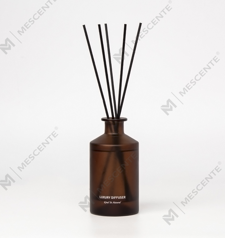 M&Scent Özel Lüks Buzlu Cam Şişe Ev Esansiyel Yağı Kamış Difüzör