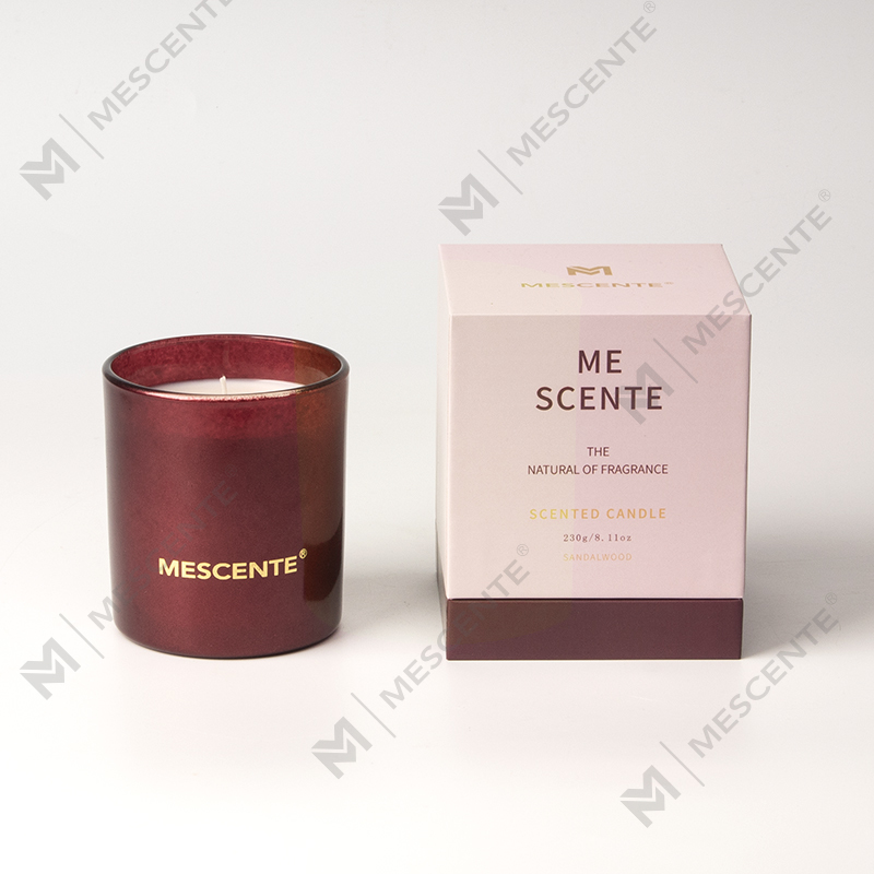 M&Scent Private Label Noel Siyah Mum Kavanozları Aromaterapi Kokulu Mumlar Kokular