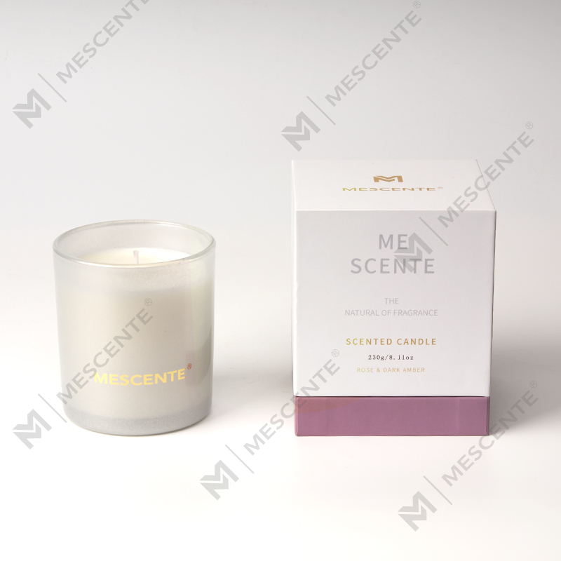 M&Scent Private Label Noel Siyah Mum Kavanozları Aromaterapi Kokulu Mumlar Kokular