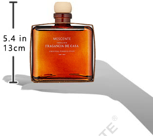 M & Scent Lüks Özel Büyük Gül Altın Cam Şişe Çiçek Hediye Kutusu Ile Özel Etiket Sıvı Kamış Difüzör