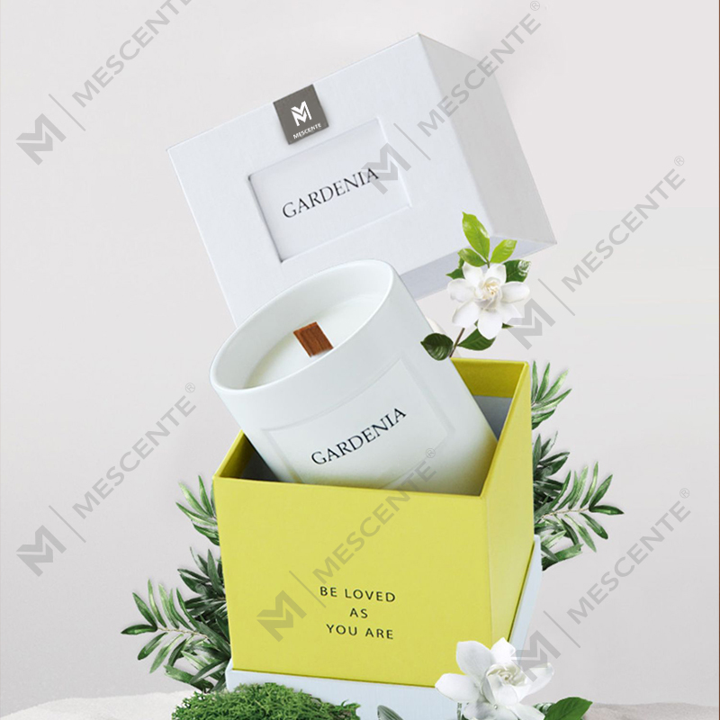 M&Scent toptan özel lüks ev kokulu cam kavanozlar kokulu soya mumları