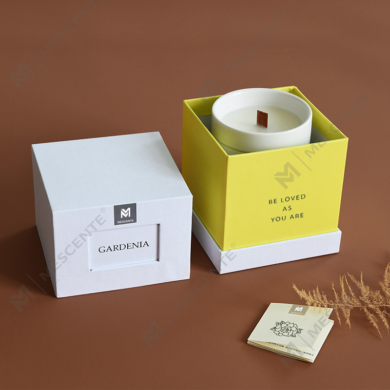 M&Scent toptan özel lüks ev kokulu cam kavanozlar kokulu soya mumları