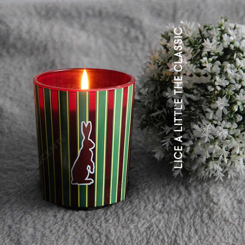 M&Scent toptan özel lüks ev kokulu cam kavanozlar kokulu soya mumları