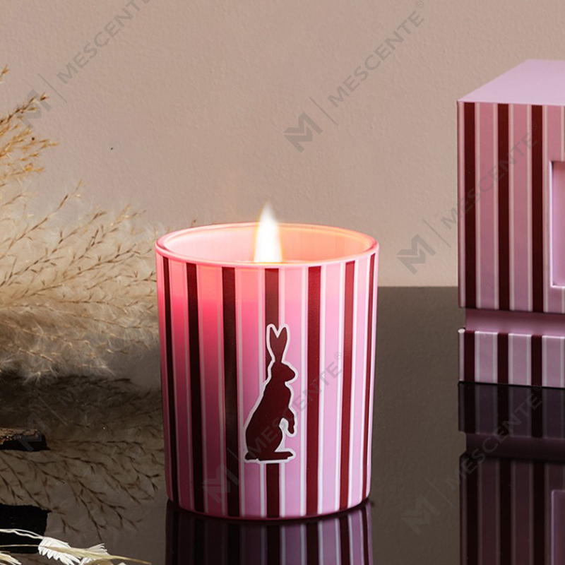 M&Scent toptan özel lüks ev kokulu cam kavanozlar kokulu soya mumları