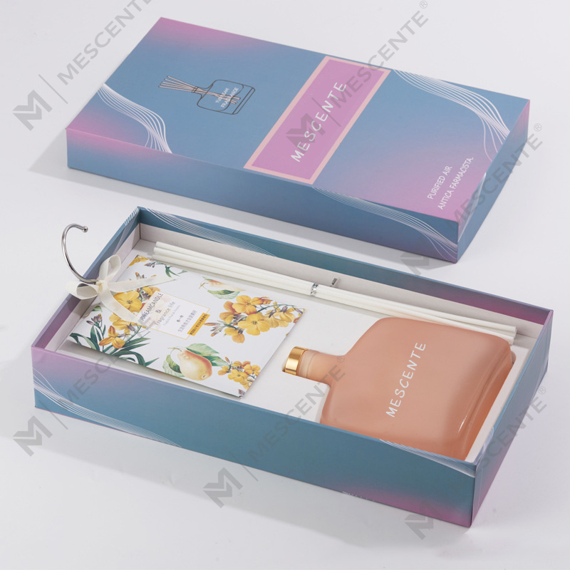 Mum ve Kamış Difüzör Hediye Seti, Kokulu Mumlar Aroma Kamış Difüzör