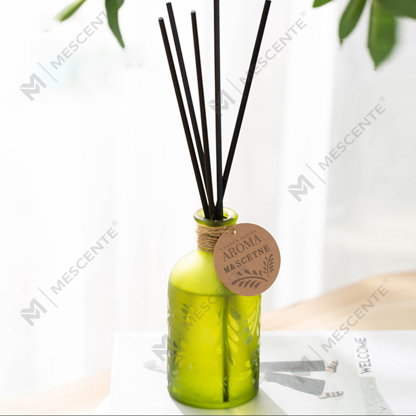 M&Scent Lüks Özel Özel Etiket Cam Şişe Çiçek Hediye Kutusu Ile Sıvı Kamış Difüzör