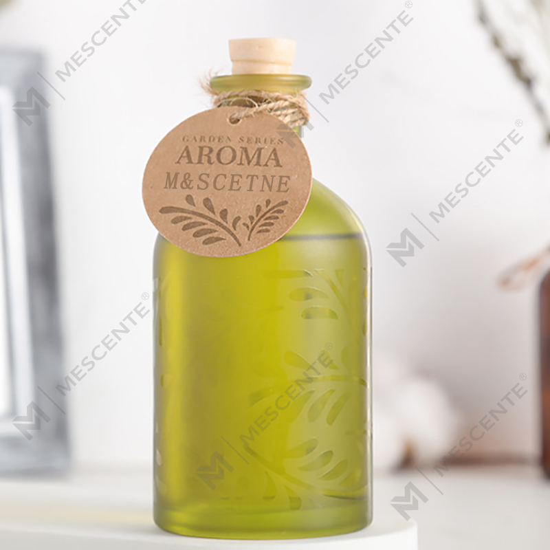 M&Scent Lüks Özel Özel Etiket Cam Şişe Çiçek Hediye Kutusu Ile Sıvı Kamış Difüzör