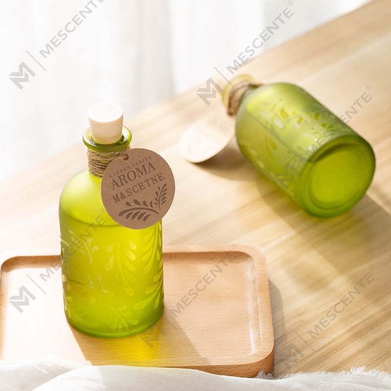 M&Scent Lüks Özel Özel Etiket Cam Şişe Çiçek Hediye Kutusu Ile Sıvı Kamış Difüzör