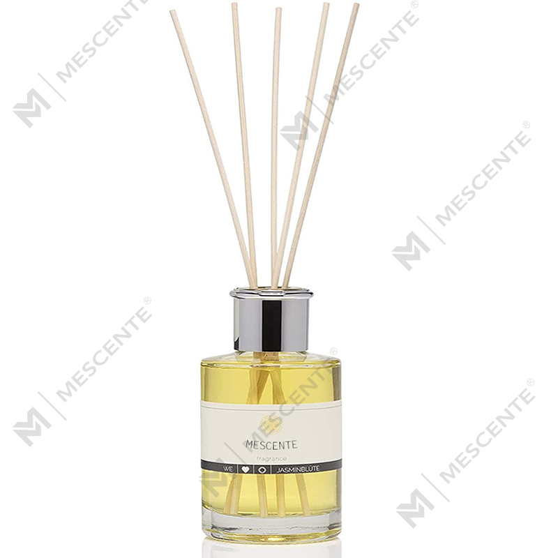 M&Scent Lüks Özel Büyük Şişe Çiçek Hediye Kutusu ile Özel Etiket Sıvı Kamış Difüzör