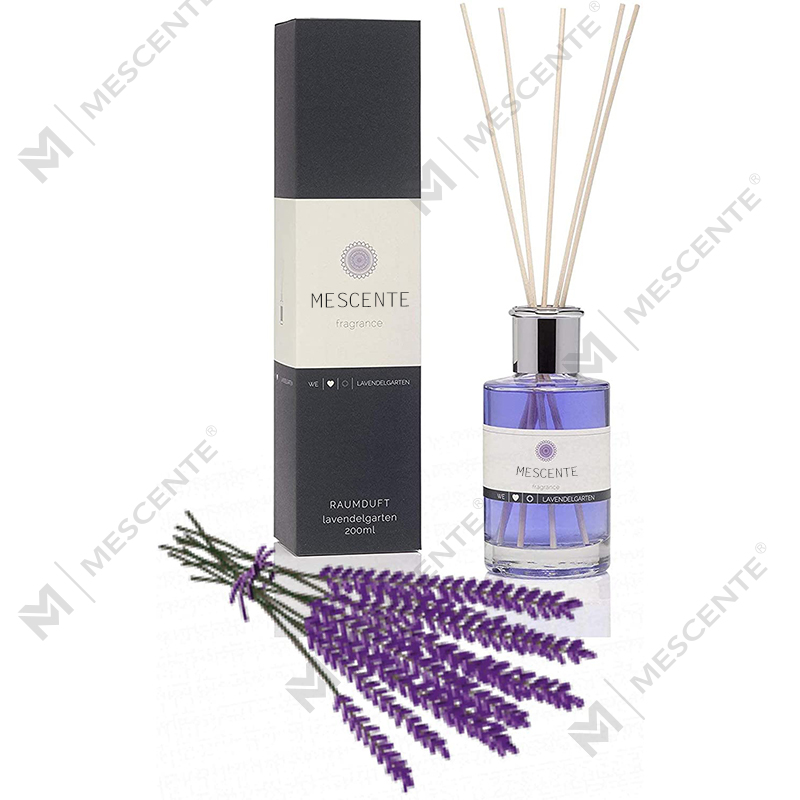 M&Scent Lüks Özel Büyük Şişe Çiçek Hediye Kutusu ile Özel Etiket Sıvı Kamış Difüzör