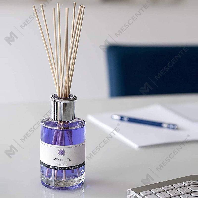 M&Scent Lüks Özel Büyük Şişe Çiçek Hediye Kutusu ile Özel Etiket Sıvı Kamış Difüzör