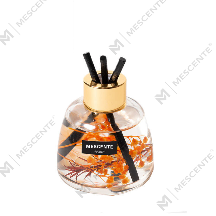 Mini Beyaz Şişe Çiçek Parfüm Aroma Kamış Difüzör Yağı, Koku Tayland Kamış Difüzör Hediye Seti
