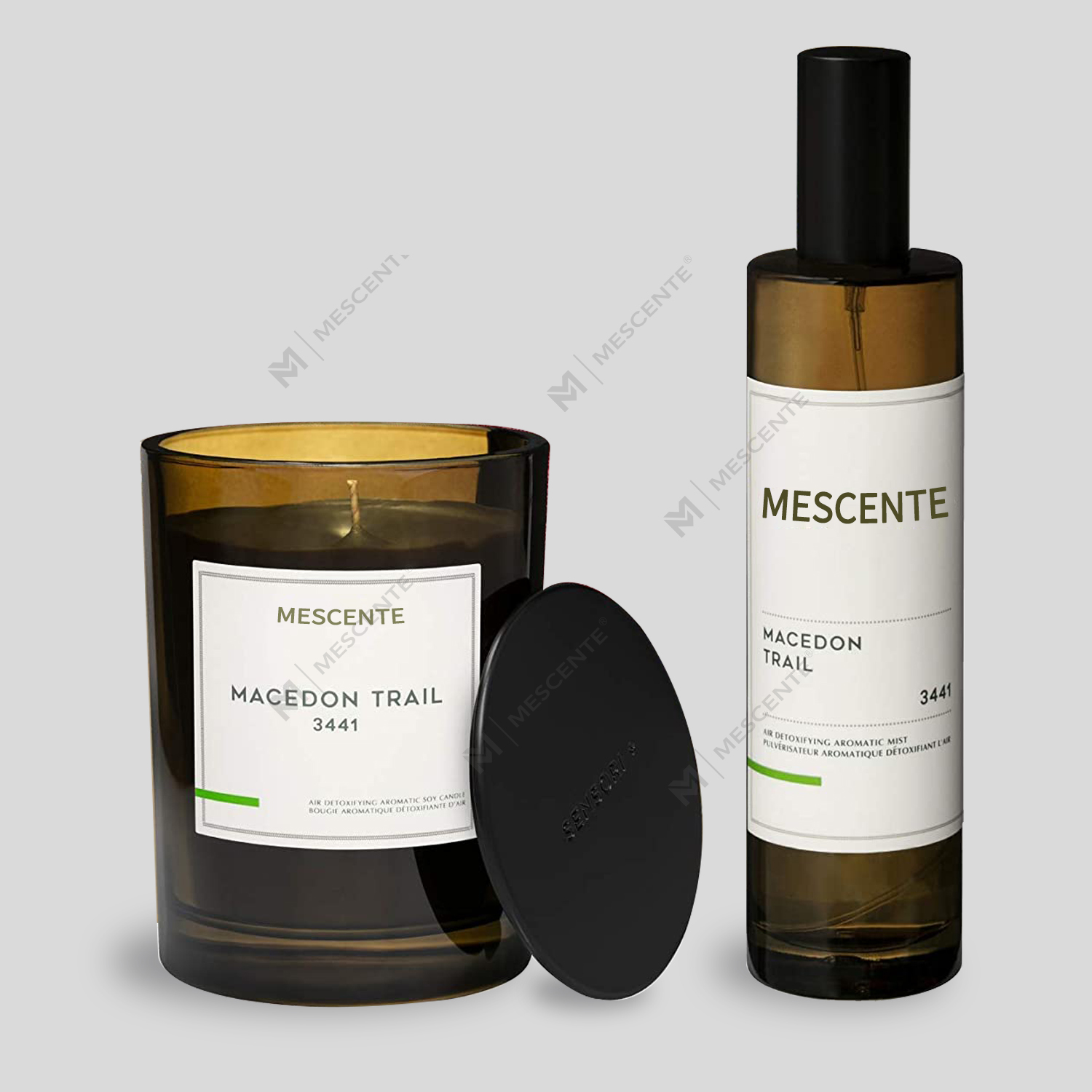 M&Scent Toptan Lüks Private Label Kokulu Oda Spreyi Difüzör Mum Seti