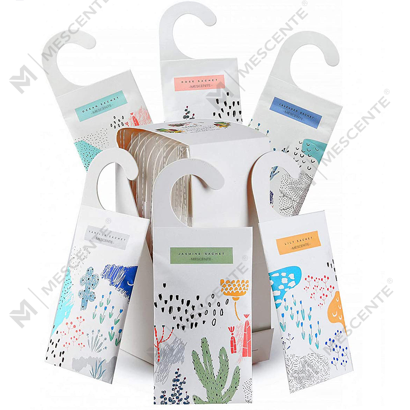 M&Scent Yeni Tasarım Kişiselleştirme Kokulu Poşet Çantalar Asılı, Gardırop Kokulu Poşetler