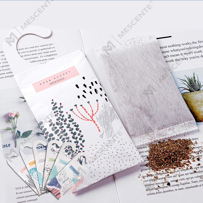 M&Scent Yeni Tasarım Kişiselleştirme Kokulu Poşet Çantalar Asılı, Gardırop Kokulu Poşetler