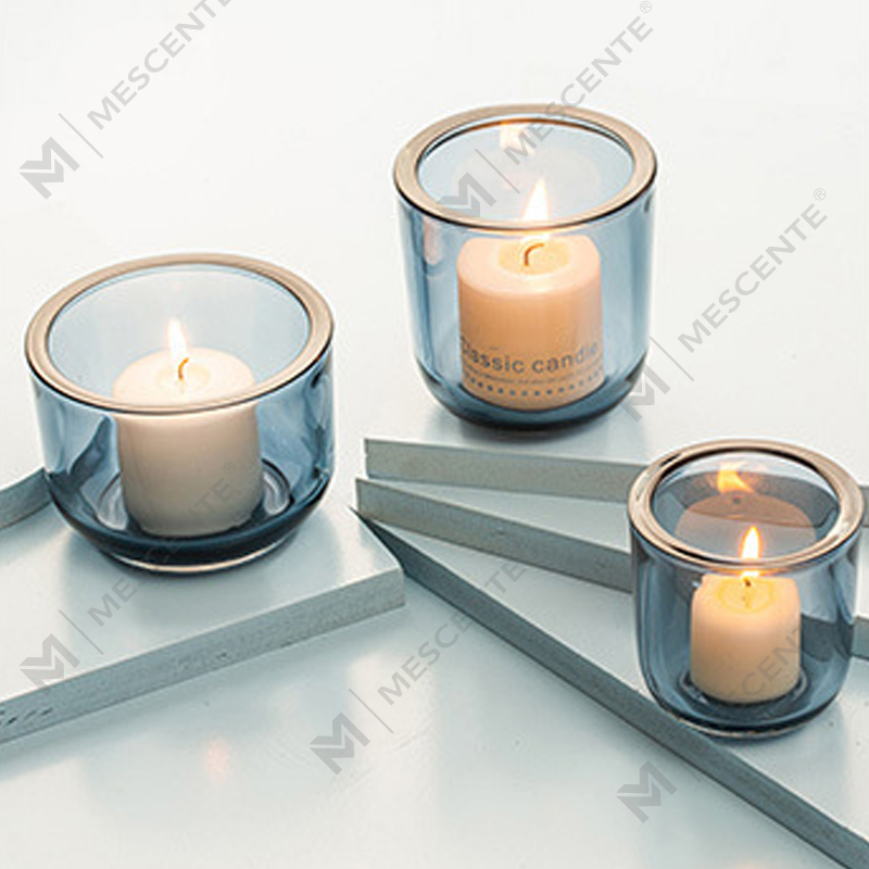 M&Scent Deluxe dekoratif kristal cam, toplu şamdan