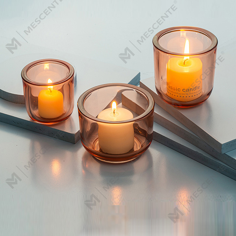 M&Scent Deluxe dekoratif kristal cam, toplu şamdan