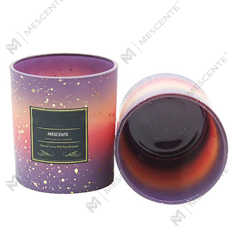 M&Scent Toptan Özel Boş Buzlu Mum Kavanozları Kapaklı Mum Yapımı İçin