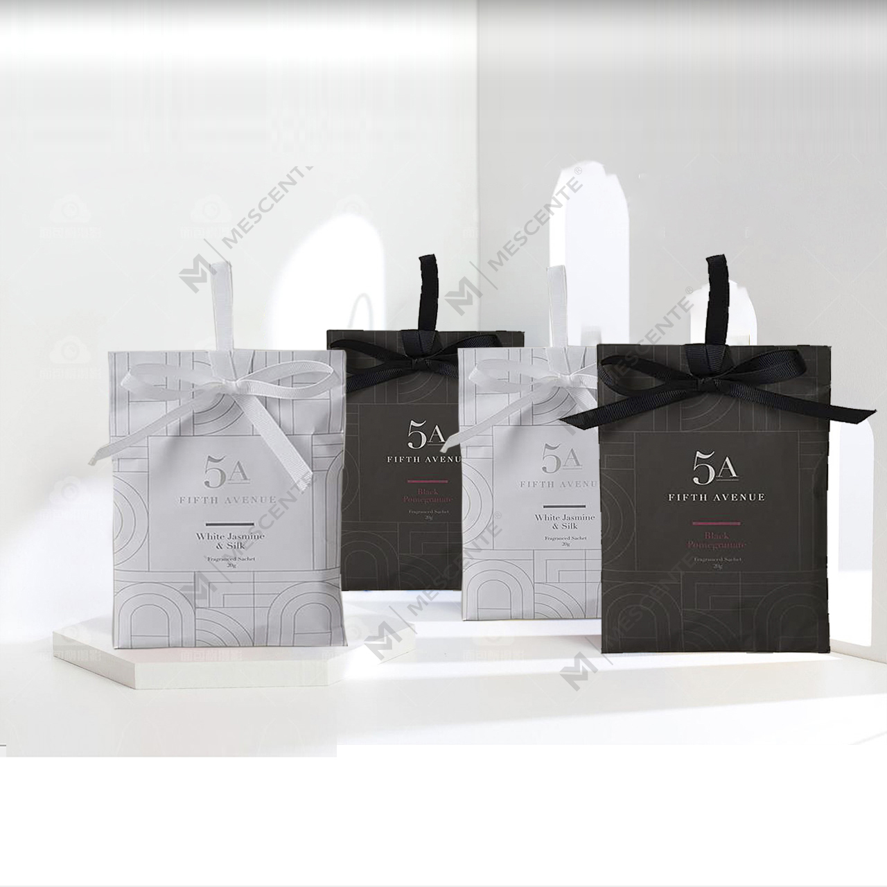 Çekmece ve Dolap Kokulu Askılı Poşet Çantalar, Kağıt Aromaterapi Çantaları