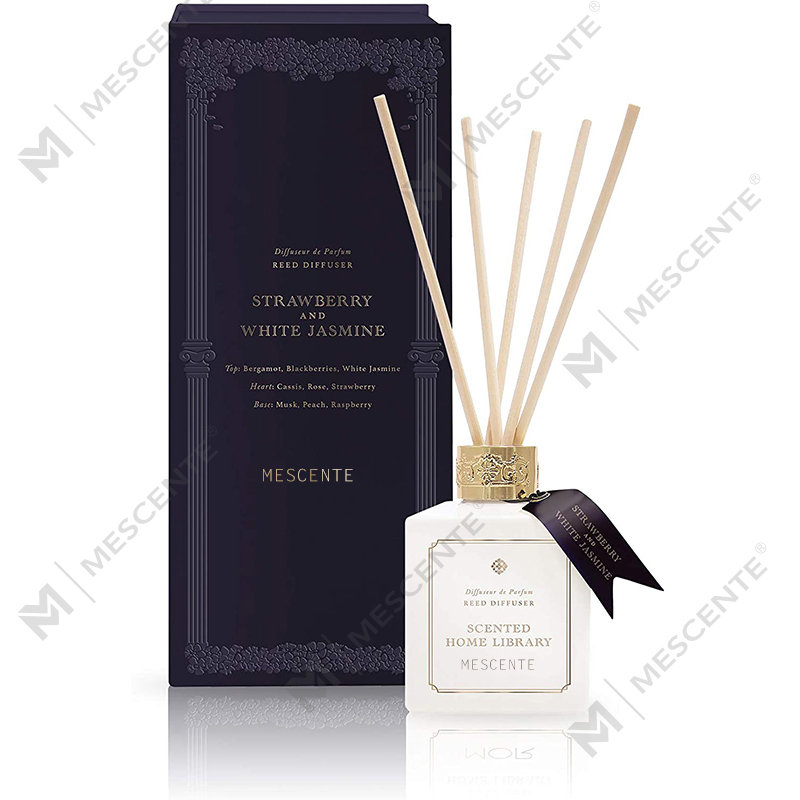 M & Scent Toptan Lüks Özel Etiket Seramik Şişe Ahşap Çiçek Çubuk Aroma Kamış Difüzörü