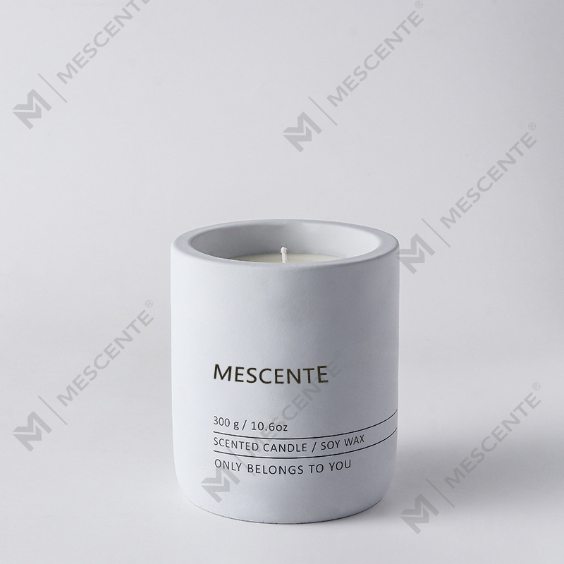M&Scent Özelleştirilmiş Dekoratif Lüks Masaj Özel Etiket Kristal Seramik Woodwick Kokulu Soya Balmumu Mum