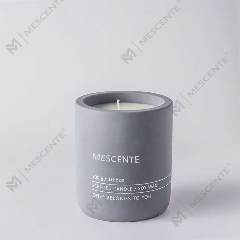 M&Scent Özelleştirilmiş Dekoratif Lüks Masaj Özel Etiket Kristal Seramik Woodwick Kokulu Soya Balmumu Mum