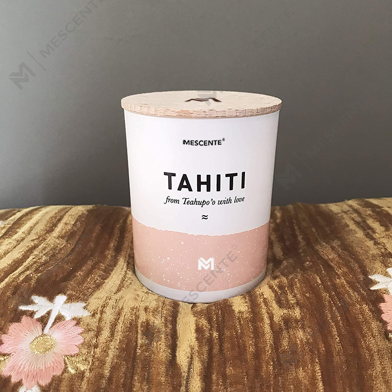 M & Scent Toptan Ucuz Lüks Özel Etiket Dekoratif Çiçek Kokulu Soya Balmumu Sütun Mumlar Hediye Seti
